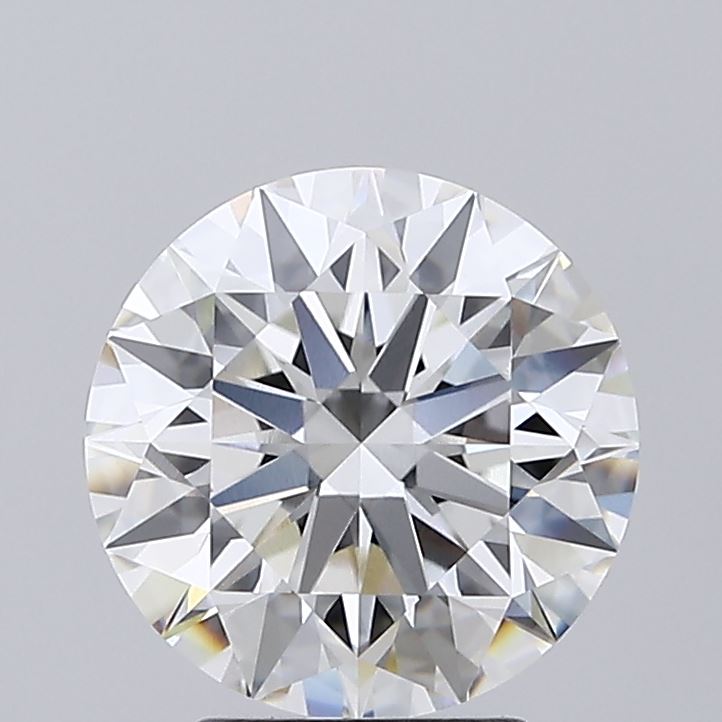 3.09 Carat Round Shaped, Ideal Cut, F Color, VVS2 Clarity, IGI Certified Lab Grown Diamond