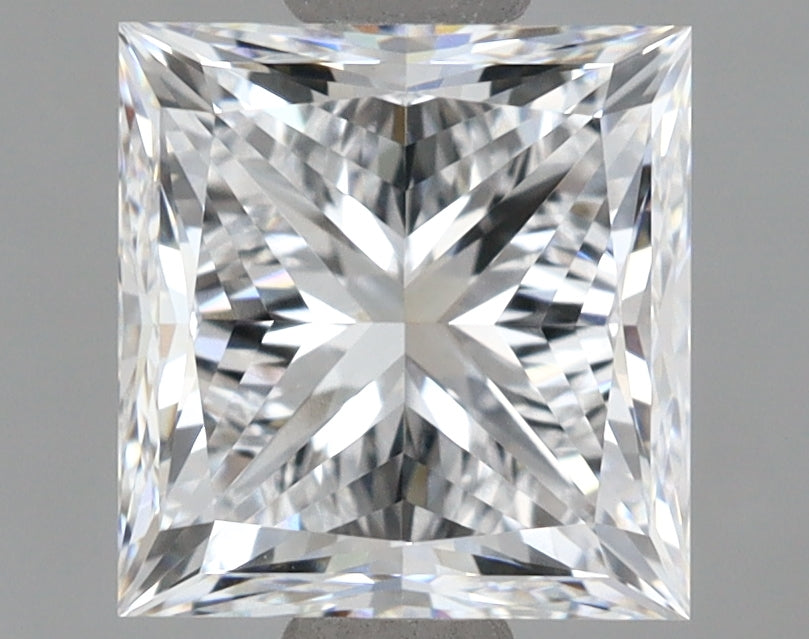 2.32 Carat Princess Shaped, Excellent Cut, D Color, VVS2 Clarity, IGI Certified Lab Grown Diamond
