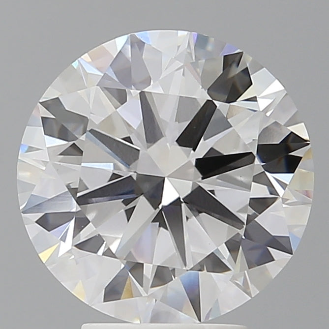 4.55 Carat Round Shaped, Excellent Cut, E Color, VVS2 Clarity, IGI Certified Lab Grown Diamond