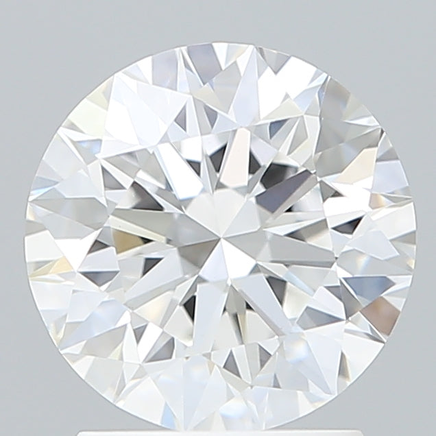 2.10 Carat Round Shaped, Excellent Cut, E Color, VVS2 Clarity, IGI Certified Lab Grown Diamond