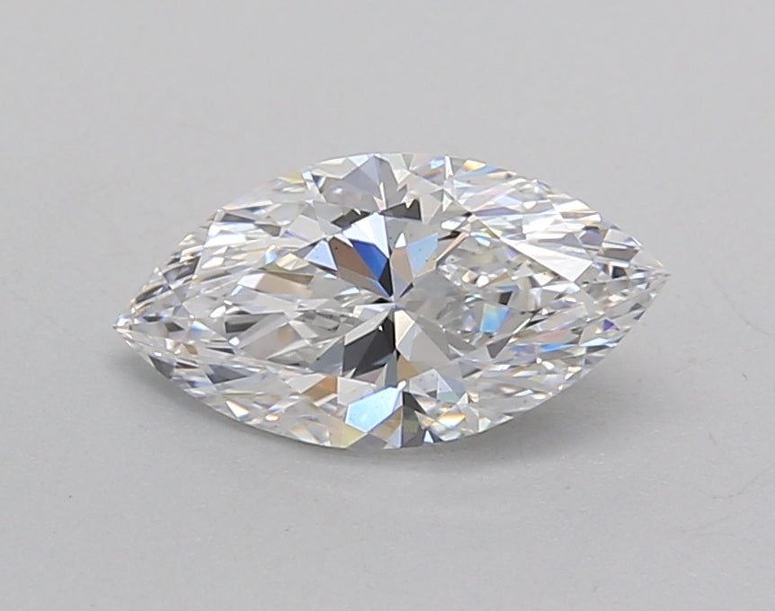 1.00 Carat Marquise Shaped, Very Good Cut, D Color, VS2 Clarity, IGI Certified Lab Grown Diamond
