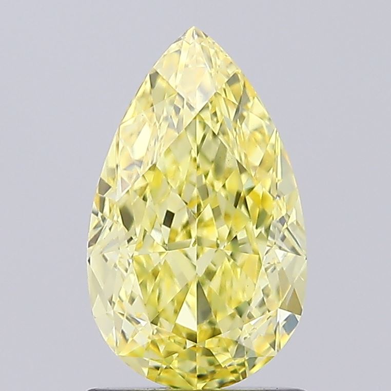 1.56 Carat Pear Shaped, Excellent Cut, VS1 Clarity, IGI Certified Lab Grown Diamond