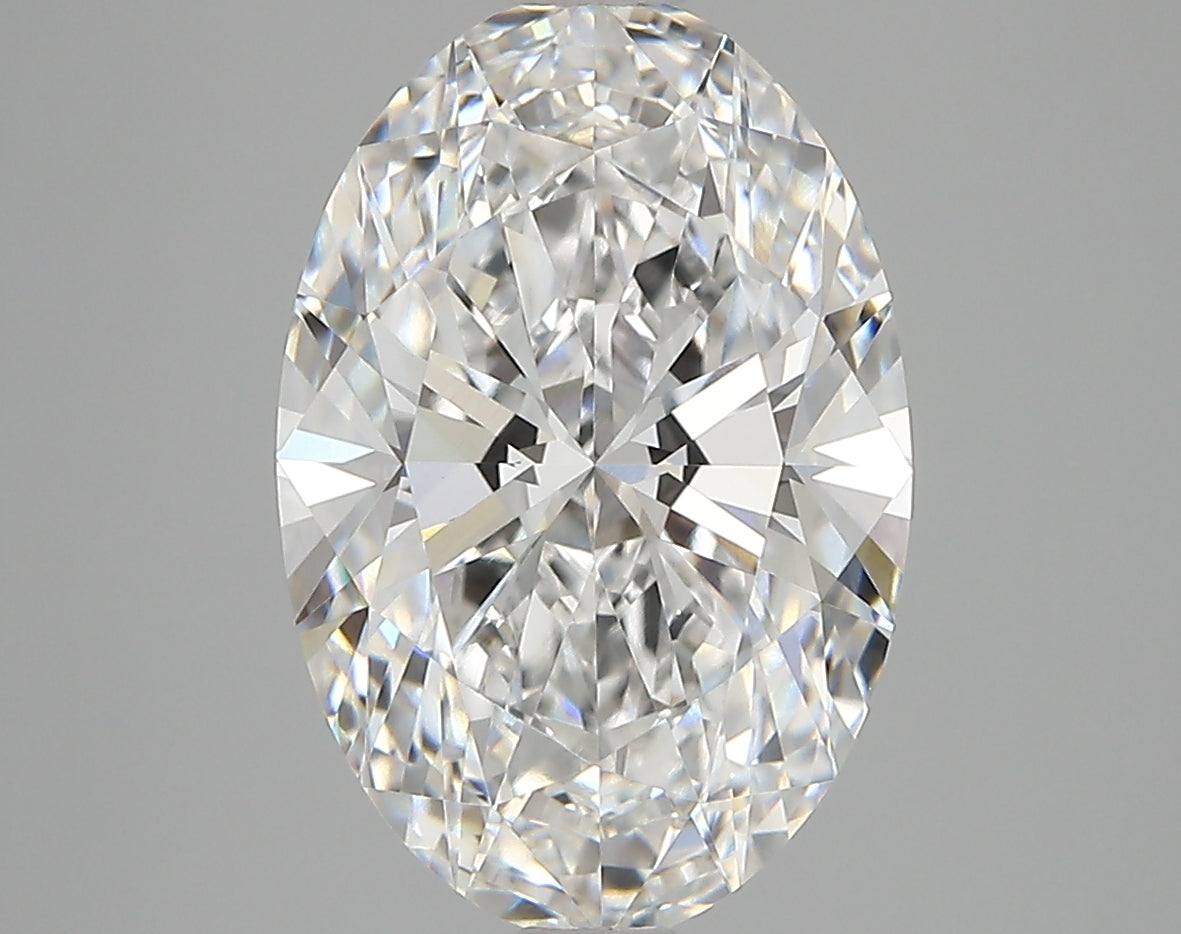 4.38 Carat Oval Shaped, Very Good Cut, E Color, VVS1 Clarity, IGI Certified Lab Grown Diamond