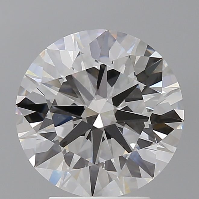 3.52 Carat Round Shaped, Ideal Cut, E Color, VVS2 Clarity, IGI Certified Lab Grown Diamond