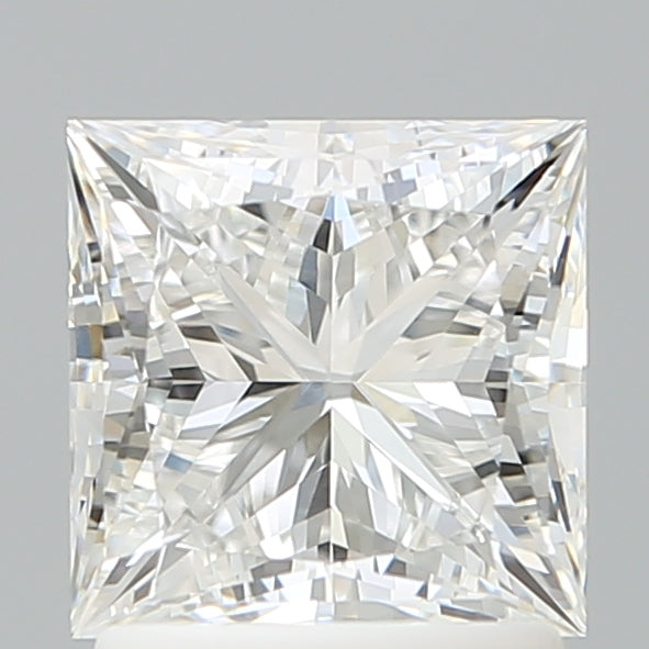 1.78 Carat Princess Shaped, Ideal Cut, D Color, VVS1 Clarity, IGI Certified Lab Grown Diamond