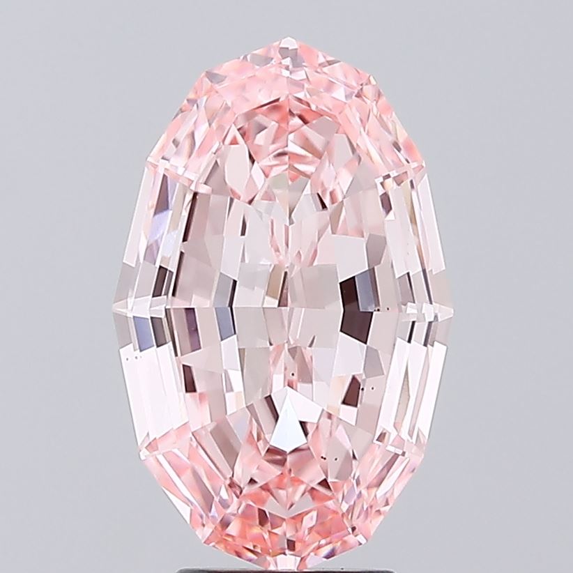 5.12 Carat Oval Shaped, Very Good Cut, VS1 Clarity, IGI Certified Lab Grown Diamond