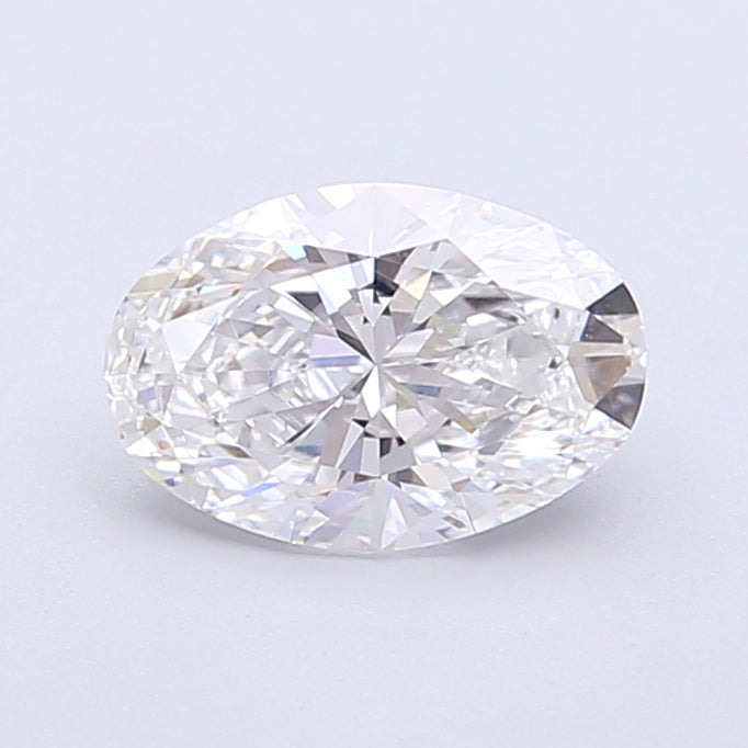1.09 Carat Oval Shaped, Very Good Cut, D Color, VVS2 Clarity, IGI Certified Lab Grown Diamond
