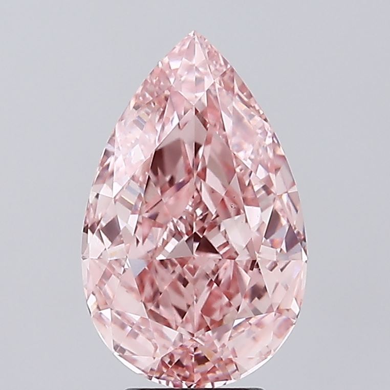 5.17 Carat Pear Shaped, Ideal Cut, VS1 Clarity, IGI Certified Lab Grown Diamond