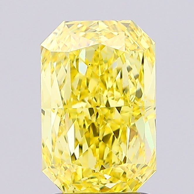 2.38 Carat Radiant Shaped, Ideal Cut, VS1 Clarity, IGI Certified Lab Grown Diamond