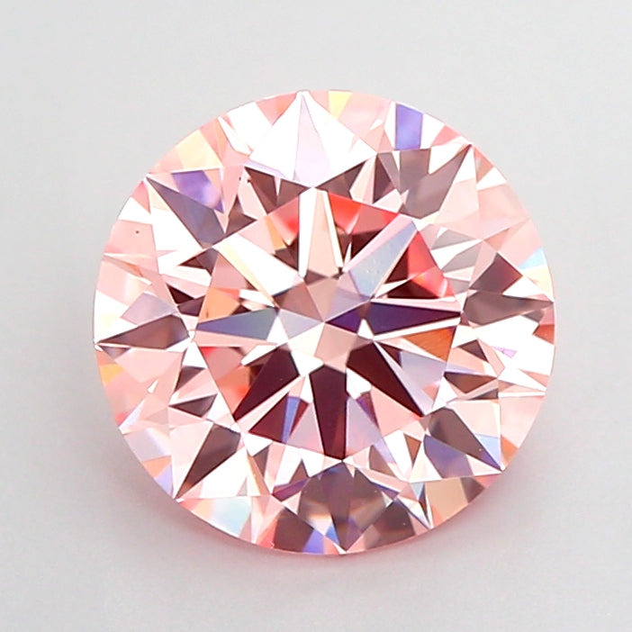 2.49 Carat Round Shaped, Ideal Cut, VS1 Clarity, IGI Certified Lab Grown Diamond