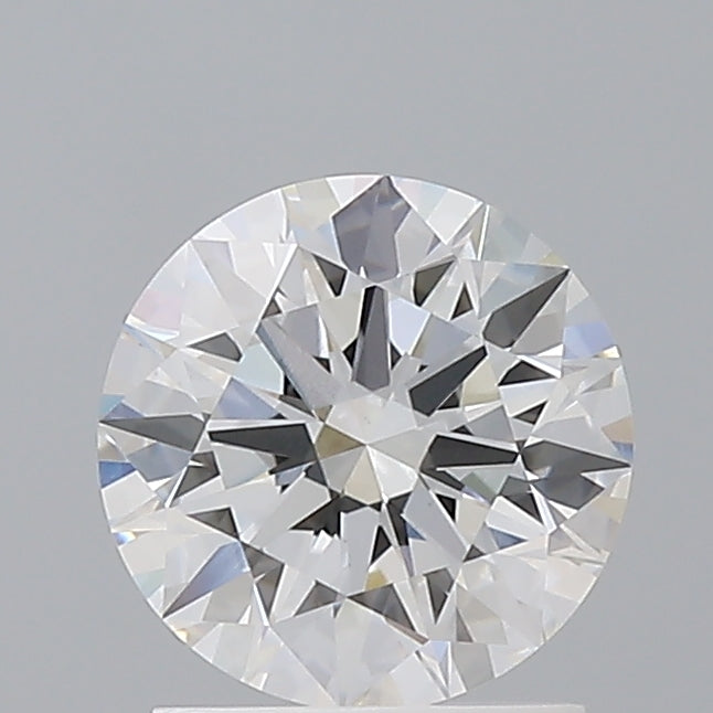 1.53 Carat Round Shaped, Ideal Cut, D Color, VVS2 Clarity, IGI Certified Lab Grown Diamond