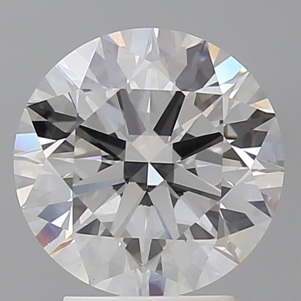 3.10 Carat Round Shaped, Ideal Cut, F Color, VVS2 Clarity, IGI Certified Lab Grown Diamond