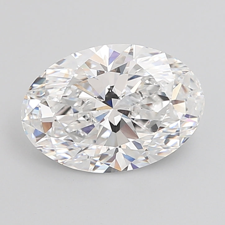 4.07 Carat Oval Shaped, Very Good Cut, E Color, VVS2 Clarity, IGI Certified Lab Grown Diamond