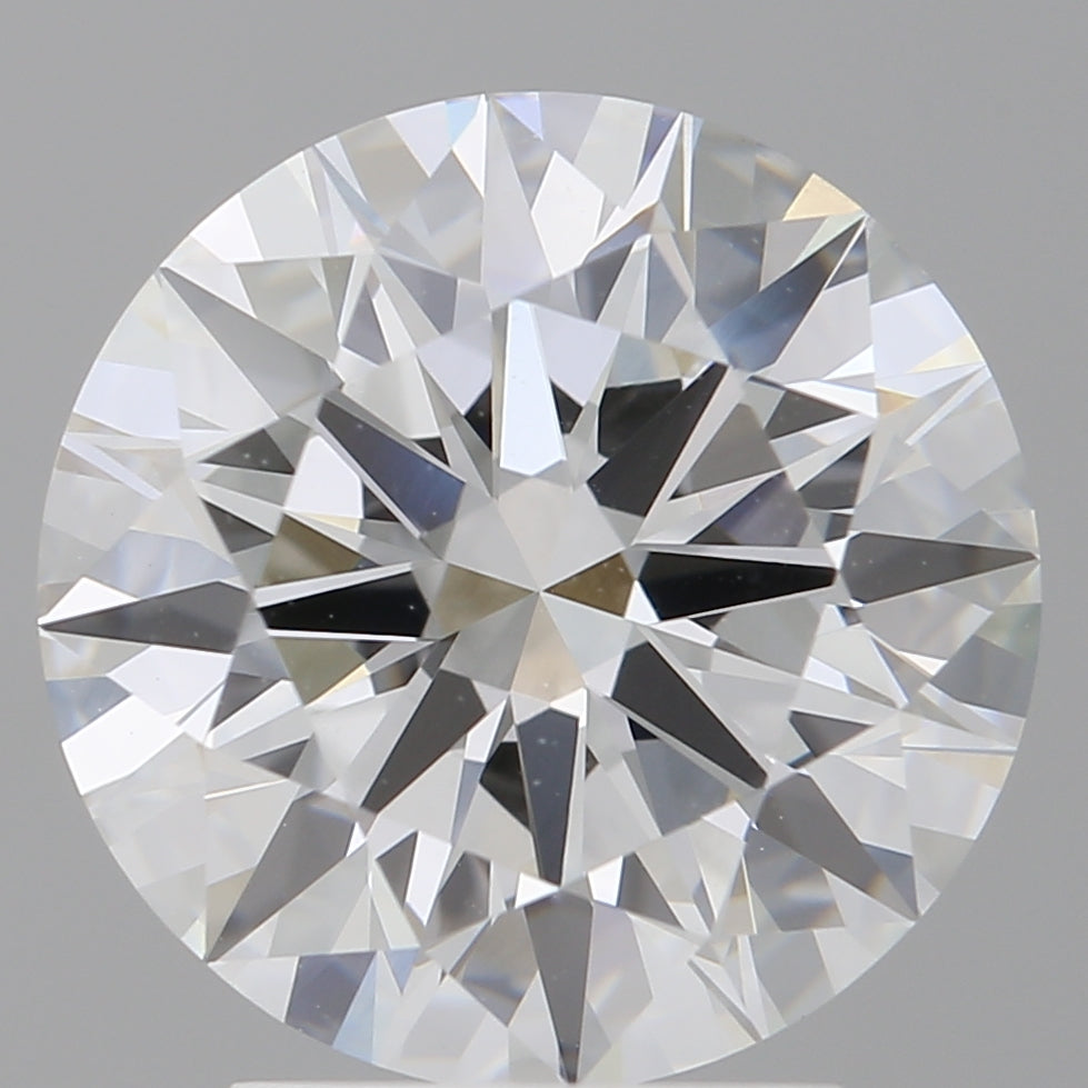 3.48 Carat Round Shaped, Ideal Cut, E Color, VVS2 Clarity, IGI Certified Lab Grown Diamond