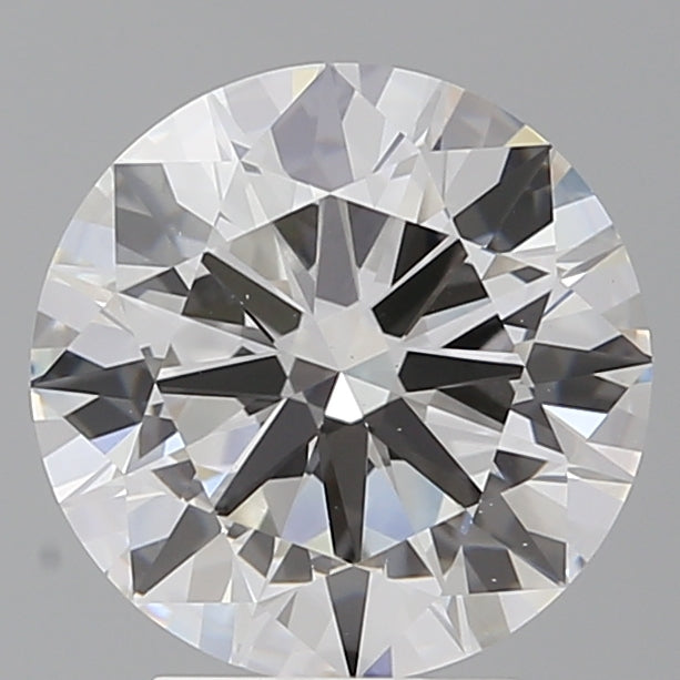 3.54 Carat Round Shaped, Ideal Cut, F Color, VS1 Clarity, IGI Certified Lab Grown Diamond