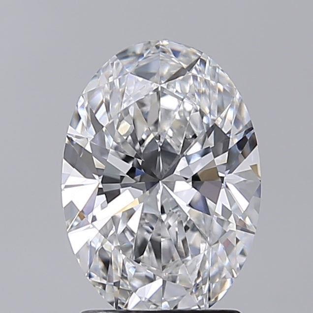 2.02 Carat Oval Shaped, Excellent Cut, D Color, VVS1 Clarity, IGI Certified Lab Grown Diamond