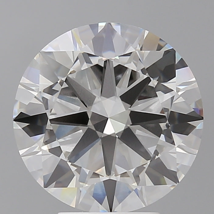 5.04 Carat Round Shaped, Excellent Cut, F Color, VVS2 Clarity, IGI Certified Lab Grown Diamond
