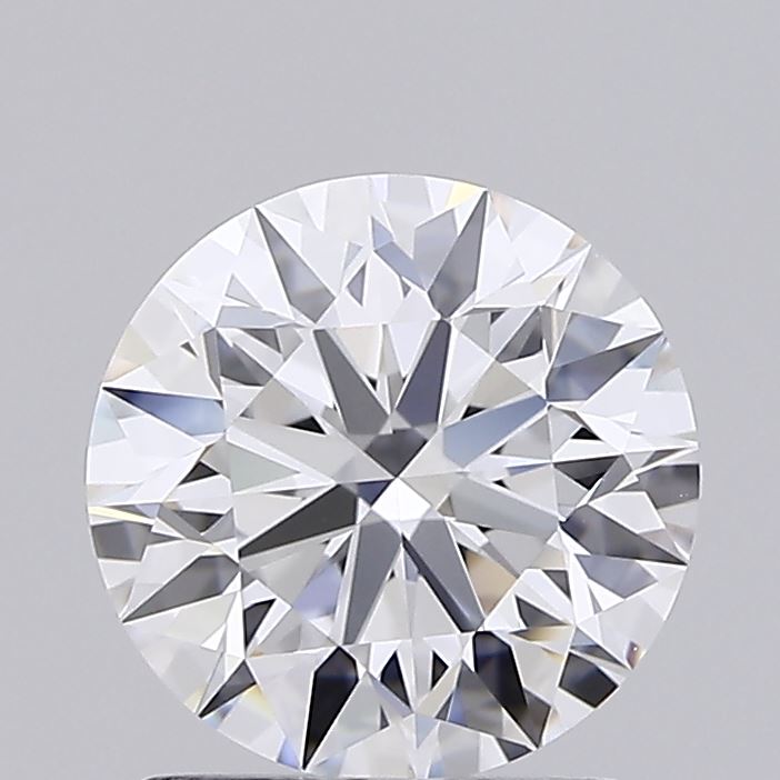 1.55 Carat Round Shaped, Ideal Cut, D Color, IF Clarity, IGI Certified Lab Grown Diamond