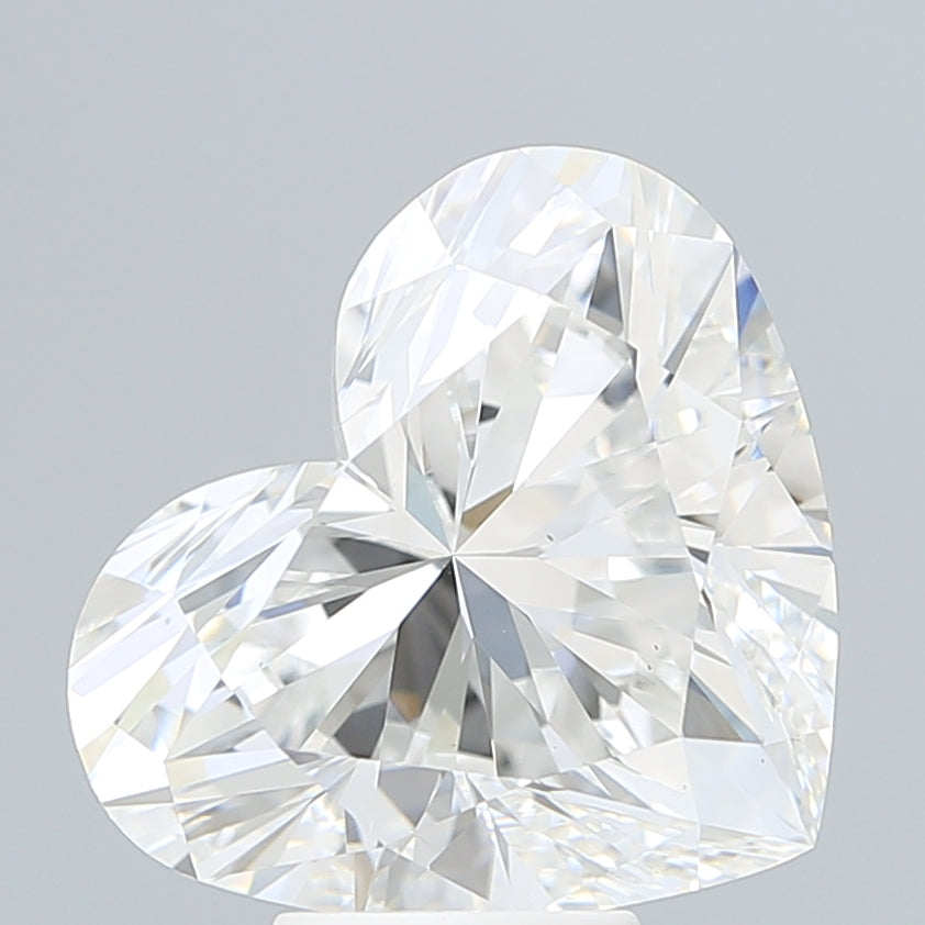 7.31 Carat Heart Shaped, Ideal Cut, E Color, VS1 Clarity, IGI Certified Lab Grown Diamond