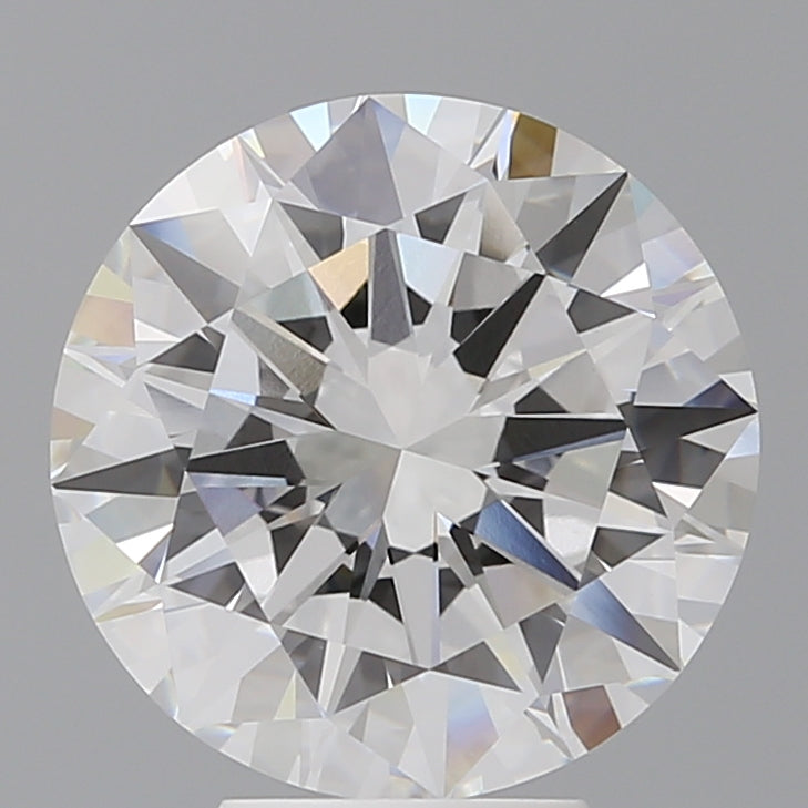 5.53 Carat Round Shaped, Excellent Cut, E Color, VVS2 Clarity, IGI Certified Lab Grown Diamond