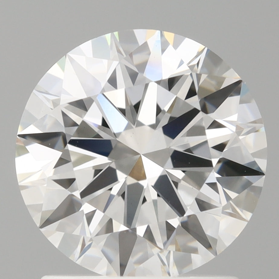 1.60 Carat Round Shaped, Ideal Cut, E Color, VVS2 Clarity, IGI Certified Lab Grown Diamond