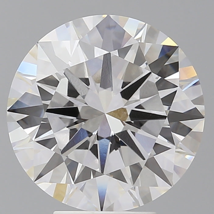 5.53 Carat Round Shaped, Excellent Cut, E Color, VVS2 Clarity, IGI Certified Lab Grown Diamond