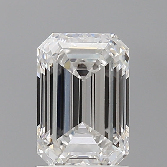 1.57 Carat Emerald Shaped, Ideal Cut, E Color, VS1 Clarity, IGI Certified Lab Grown Diamond