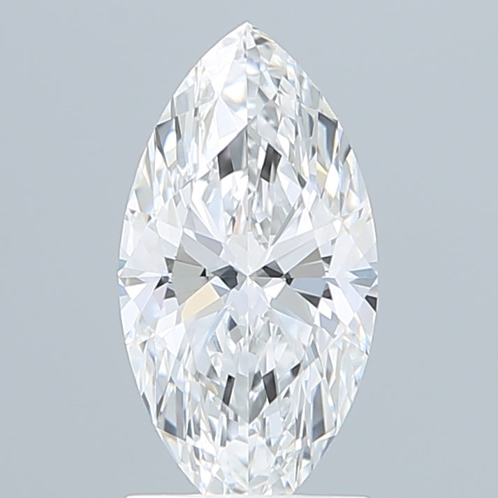 1.58 Carat Marquise Shaped, Ideal Cut, D Color, VVS2 Clarity, IGI Certified Lab Grown Diamond