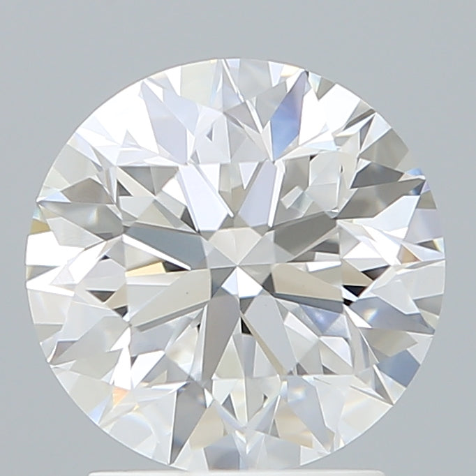 2.27 Carat Round Shaped, Excellent Cut, D Color, VVS2 Clarity, IGI Certified Lab Grown Diamond