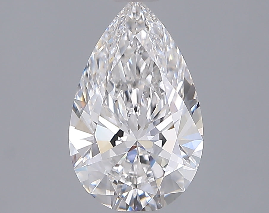 1.55 Carat Pear Shaped, Ideal Cut, E Color, VVS2 Clarity, IGI Certified Lab Grown Diamond