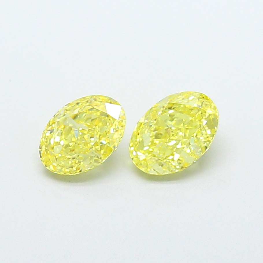 1.09 Carat Oval Shaped, Excellent Cut, VVS2 Clarity, IGI Certified Lab Grown Diamond