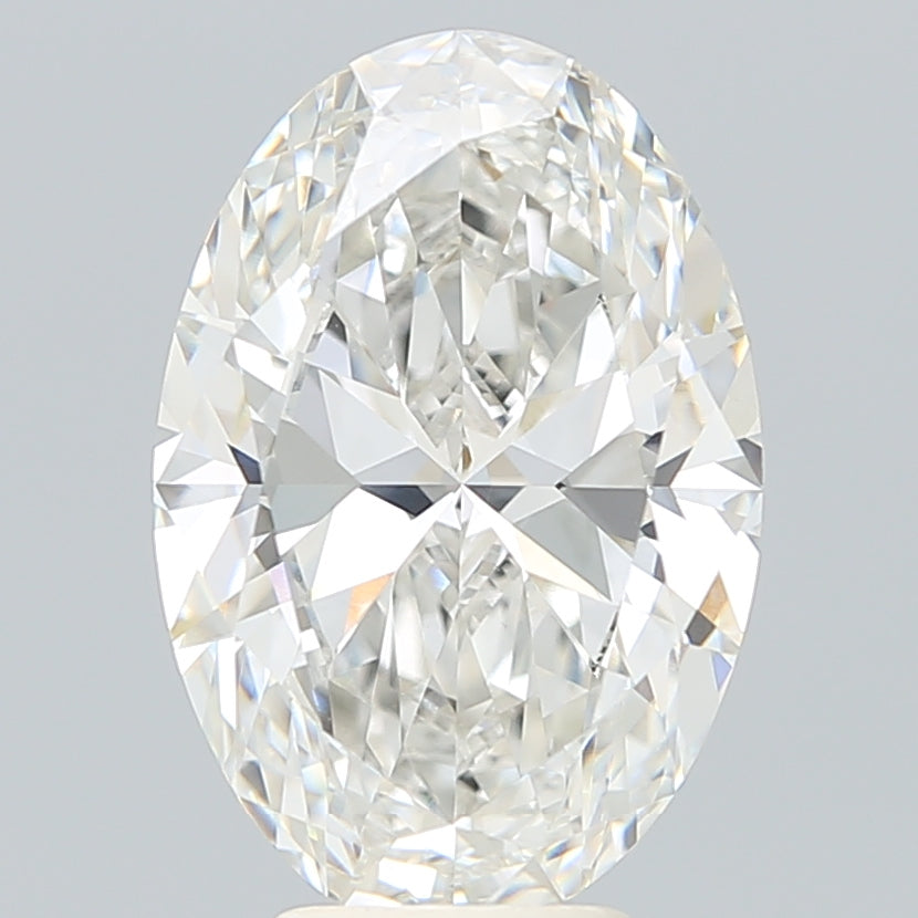5.51 Carat Oval Shaped, Excellent Cut, G Color, VVS2 Clarity, IGI Certified Lab Grown Diamond