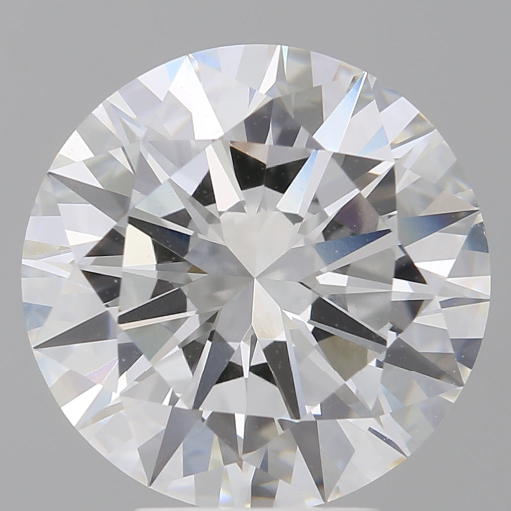 5.02 Carat Round Shaped, Excellent Cut, E Color, VVS2 Clarity, IGI Certified Lab Grown Diamond
