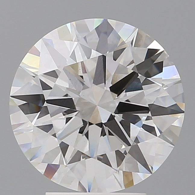 4.09 Carat Round Shaped, Ideal Cut, E Color, VS1 Clarity, IGI Certified Lab Grown Diamond