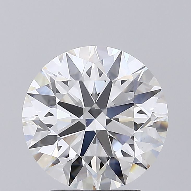 2.53 Carat Round Shaped, Ideal Cut, F Color, VS1 Clarity, IGI Certified Lab Grown Diamond