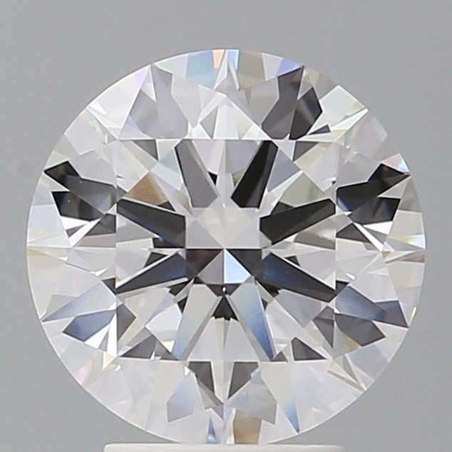 3.55 Carat Round Shaped, Ideal Cut, E Color, VVS2 Clarity, IGI Certified Lab Grown Diamond