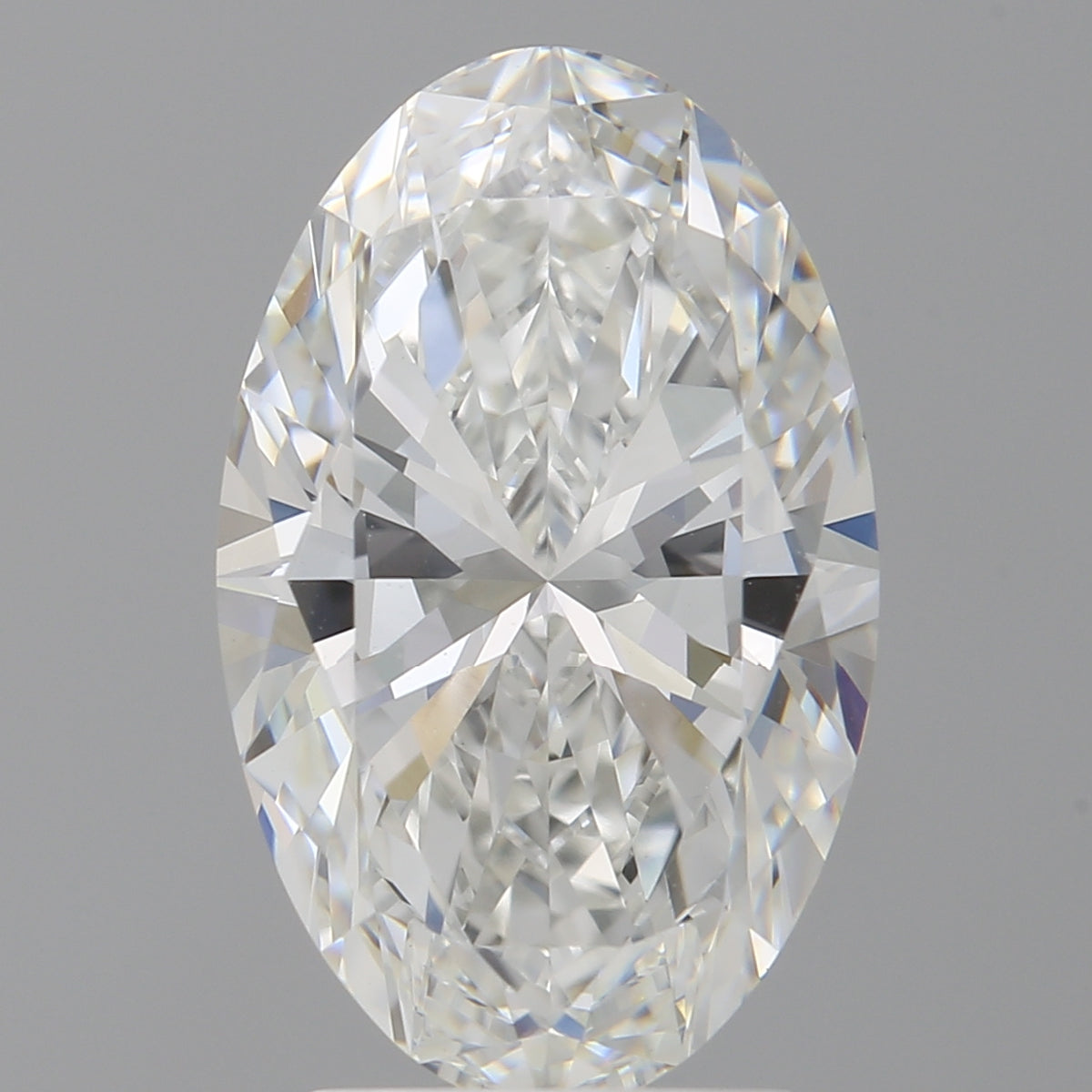 3.09 Carat Oval Shaped, Ideal Cut, F Color, VVS2 Clarity, IGI Certified Lab Grown Diamond