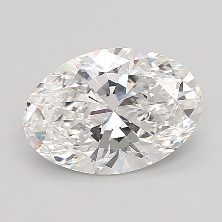 5.04 Carat Oval Shaped, Ideal Cut, E Color, VVS2 Clarity, IGI Certified Lab Grown Diamond