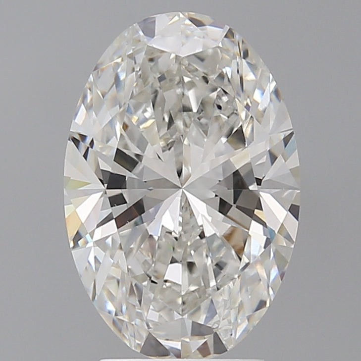 3.54 Carat Oval Shaped, Excellent Cut, F Color, VVS2 Clarity, IGI Certified Lab Grown Diamond