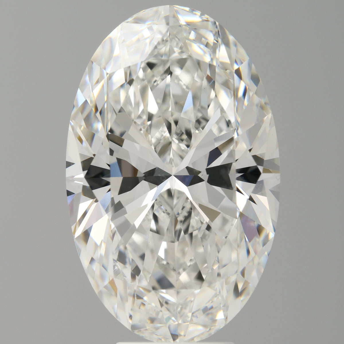 8.06 Carat Oval Shaped, Ideal Cut, E Color, VVS2 Clarity, IGI Certified Lab Grown Diamond
