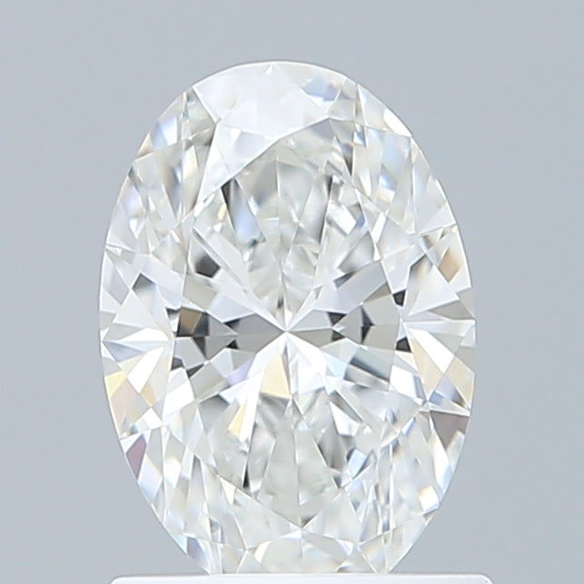 1.10 Carat Oval Shaped, Ideal Cut, F Color, VVS2 Clarity, IGI Certified Lab Grown Diamond