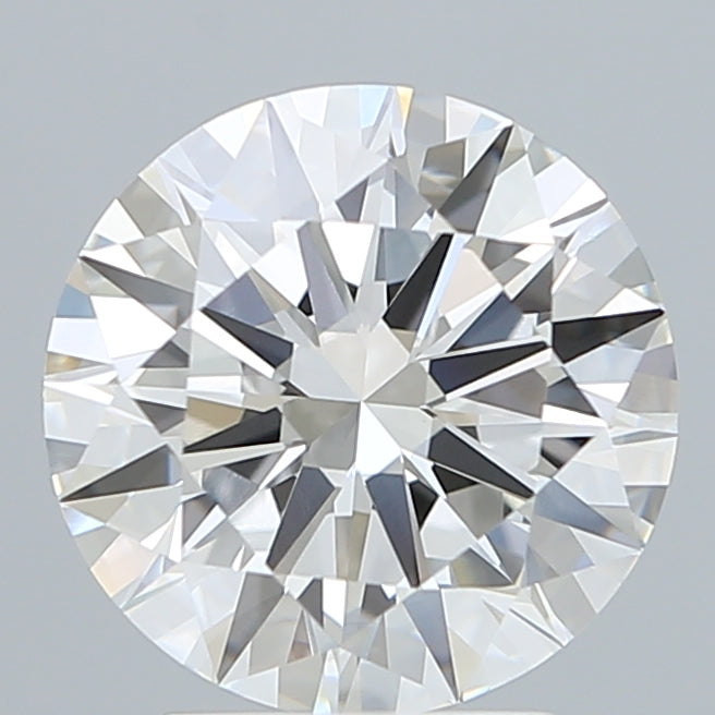 3.22 Carat Round Shaped, Ideal Cut, E Color, VVS2 Clarity, IGI Certified Lab Grown Diamond