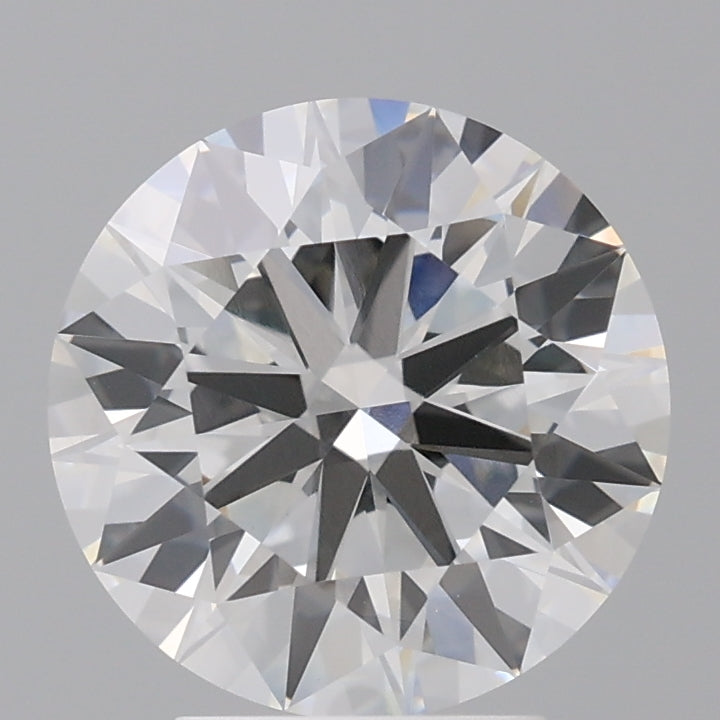 3.59 Carat Round Shaped, Ideal Cut, F Color, VVS2 Clarity, IGI Certified Lab Grown Diamond