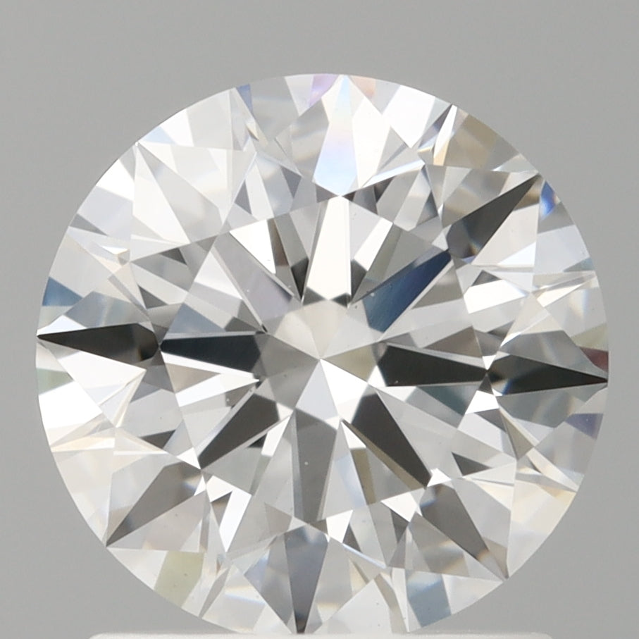 1.50 Carat Round Shaped, Ideal Cut, E Color, VVS2 Clarity, IGI Certified Lab Grown Diamond