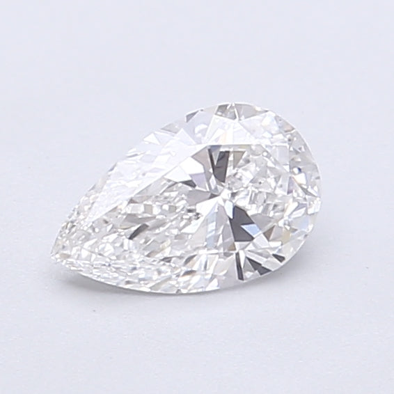 0.45 Carat Pear Shaped, Very Good Cut, E Color, VVS2 Clarity, IGI Certified Lab Grown Diamond