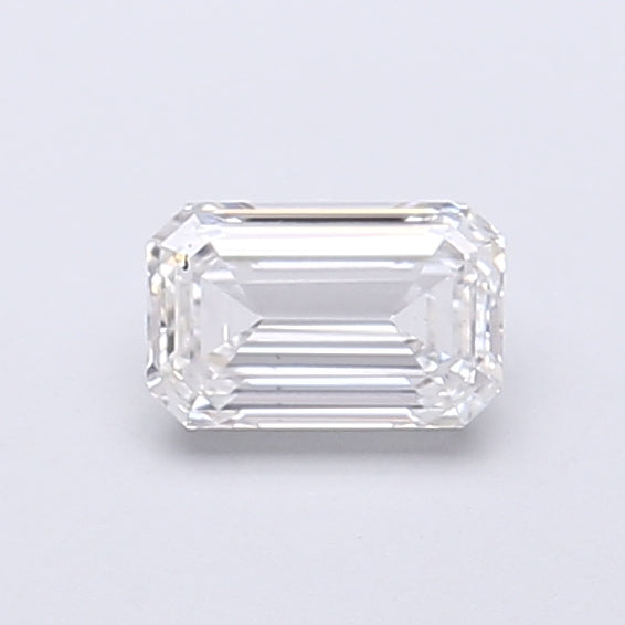 0.50 Carat Emerald Shaped, Very Good Cut, E Color, VS1 Clarity, IGI Certified Lab Grown Diamond
