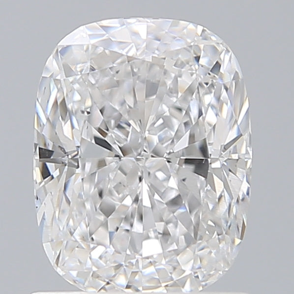 1.50 Carat Cushion Shaped, Ideal Cut, D Color, VS2 Clarity, IGI Certified Lab Grown Diamond