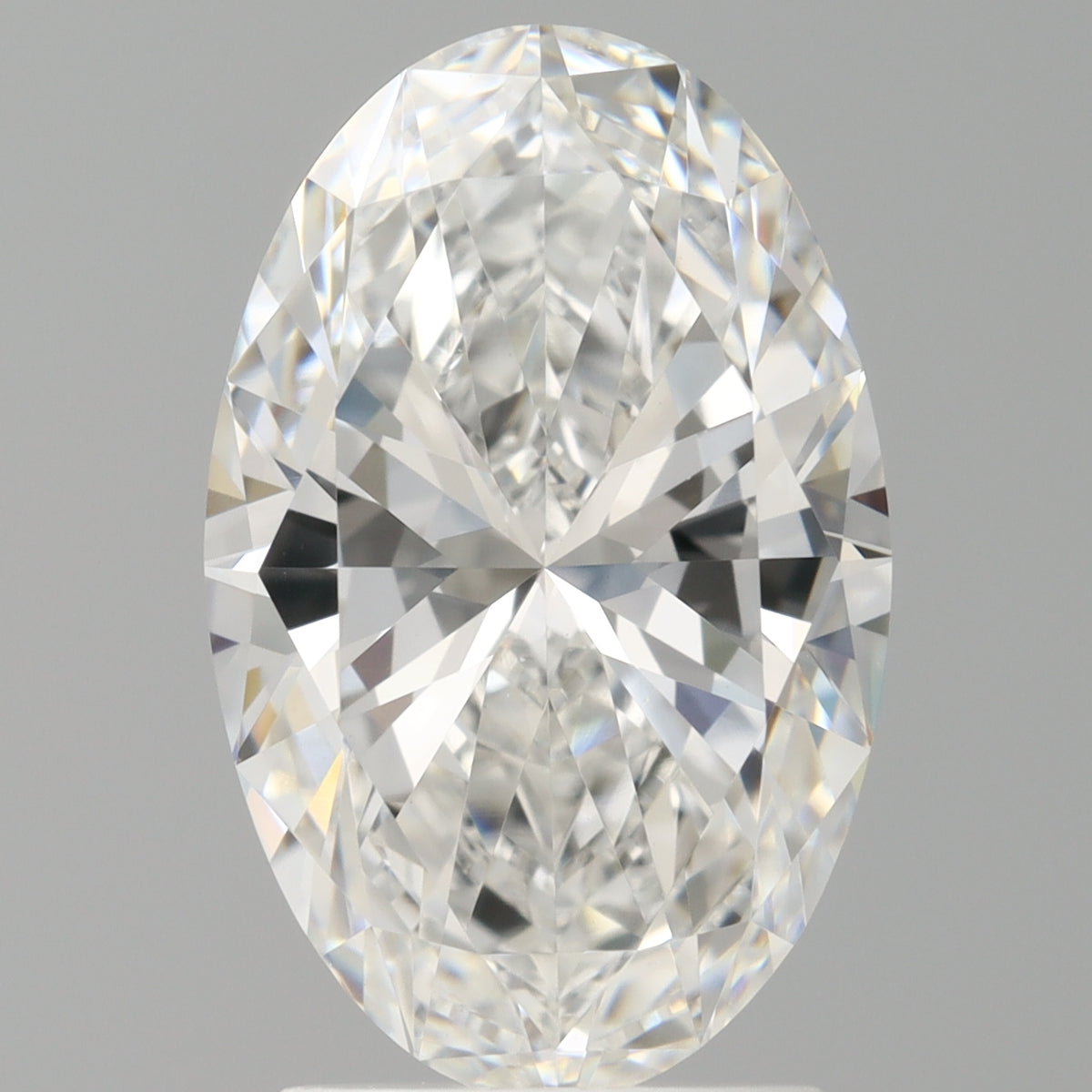2.51 Carat Oval Shaped, Ideal Cut, E Color, VVS2 Clarity, IGI Certified Lab Grown Diamond