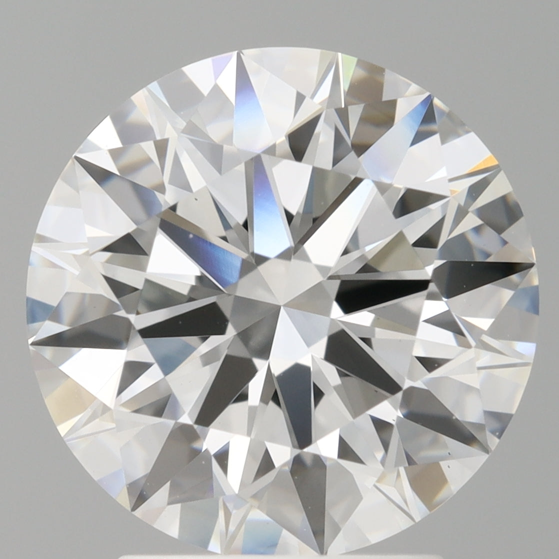 3.09 Carat Round Shaped, Ideal Cut, E Color, VS1 Clarity, IGI Certified Lab Grown Diamond