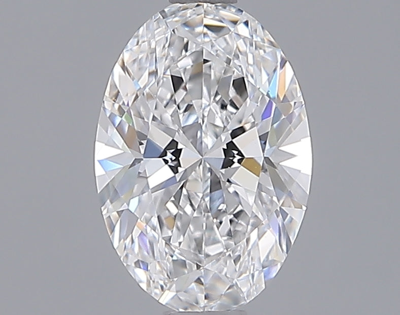 1.34 Carat Oval Shaped, Ideal Cut, D Color, VS1 Clarity, IGI Certified Lab Grown Diamond